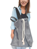 City bag grey wave