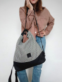 EasyBAG czarna pepitka