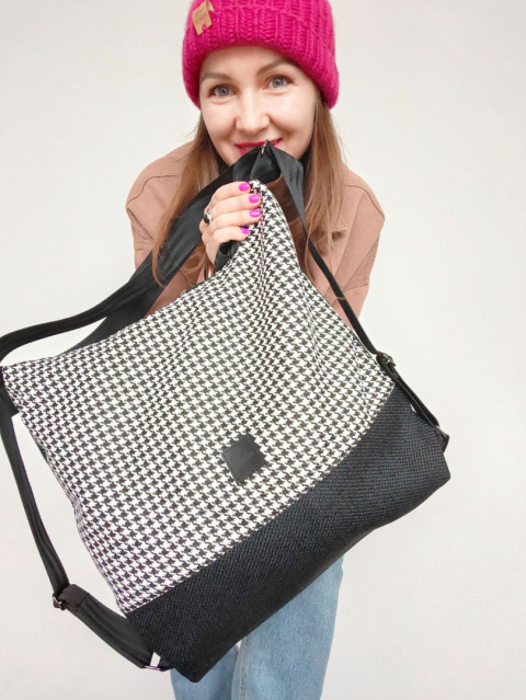 EasyBAG czarna pepitka EasyBAG czarna pepitka