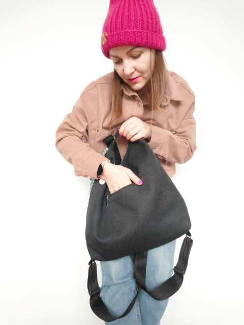 EasyBAG czarna pepitka EasyBAG czarna pepitka