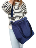 Torba shopper granat MAXI