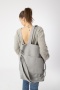 Torba shopper szara MAXI
