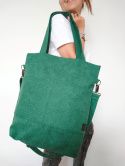 Torba shopper zielona trawa MAXI