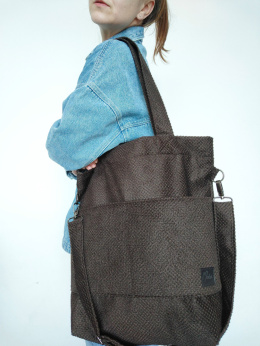 Torba shopper czekolada MAXI