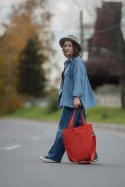 Torba shopper 'Aperol' MIDI FOLK