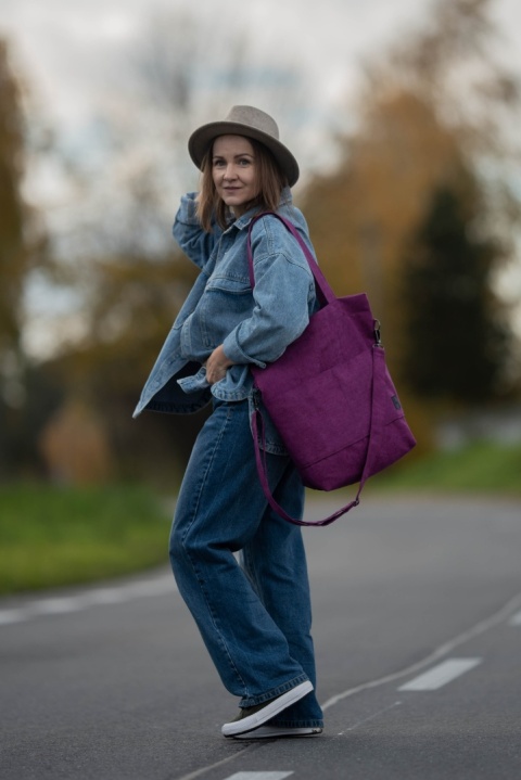 Torba shopper 'Purpura' MAXI FOLK