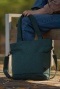 Torba shopper butelkowa zieleń MIDI FOLK