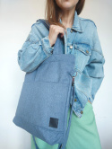 Torba shopper denim MIDI