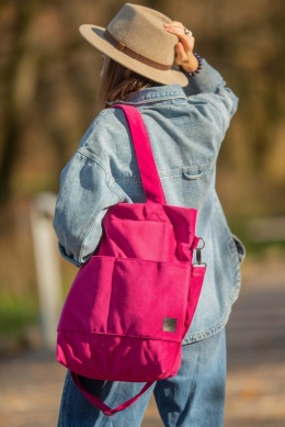 Torba shopper fuksja MAXI