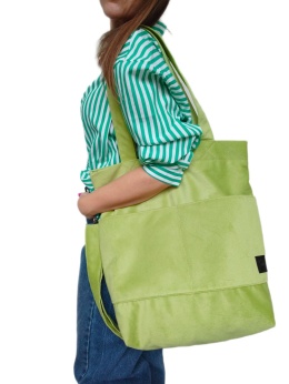 Torba shopper limonka MAXI