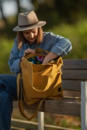Torba shopper miodowa MIDI FOLK