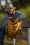Torba shopper miodowa MIDI FOLK