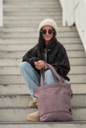 Torba shopper wrzos MAXI