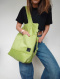 Torba shopper limonka MAXI