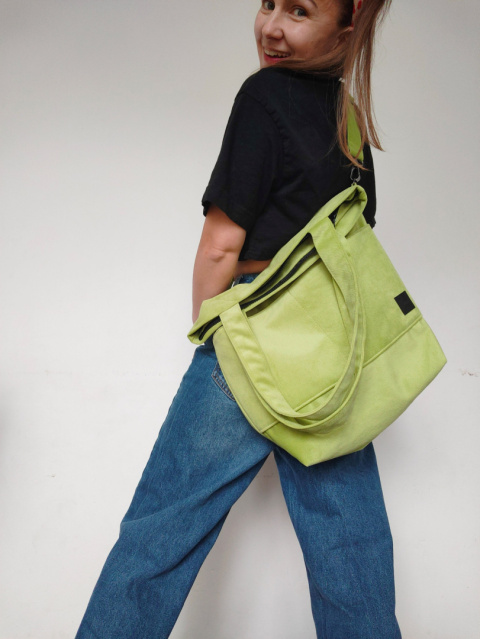Torba shopper limonka MAXI Torba shopper limonka MAXI