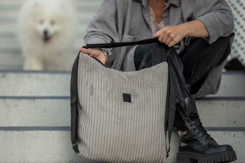 Torebko-plecak EasyBAG Misty Beige
