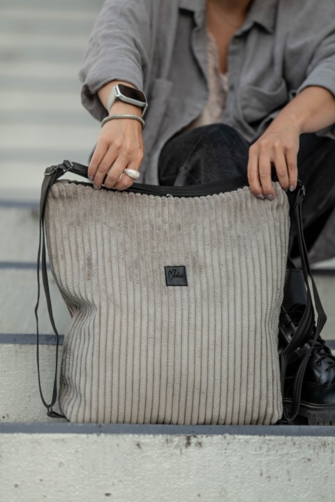 Torebko-plecak EasyBAG Misty Beige