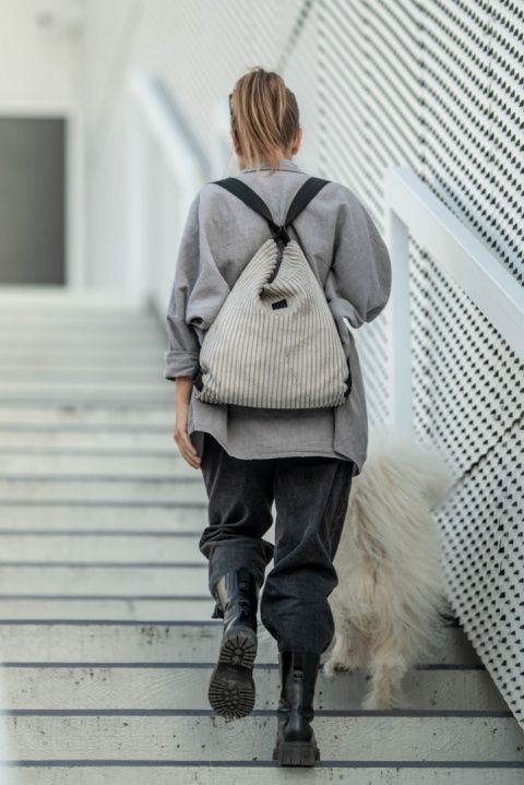 Torebko-plecak EasyBAG Misty Beige