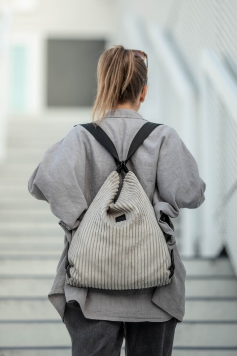 Torebko-plecak EasyBAG Misty Beige