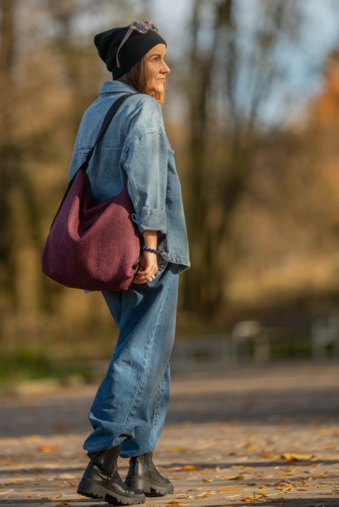 Torebko-plecak EasyBAG bordo