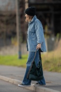 Torebko-plecak EasyBAG grochy na butelce