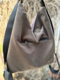 Torebko-plecak EasyBAG malinowa czekolada