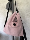 Torebko-plecak EasyBAG pudrowy róż