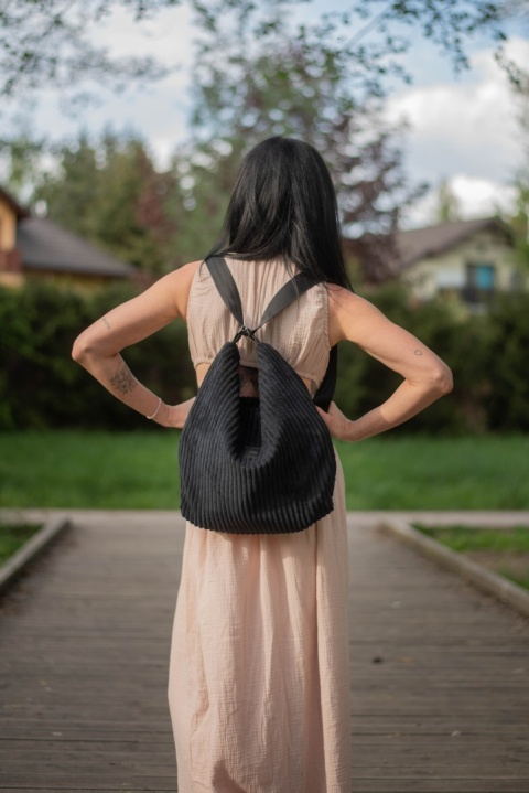 Torebko-plecak EasyBAG Back to Black